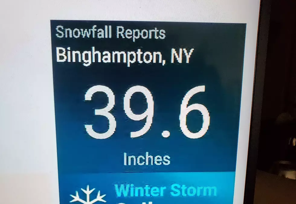 Powerful Storm Brings a Record Amount of Snow to Binghamton