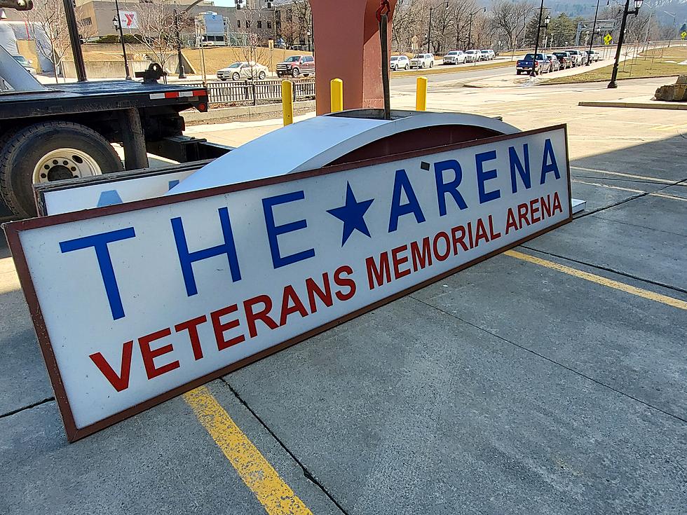New Signs Go Up at Binghamton Arena