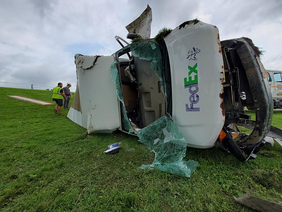 Two Hurt When FedEx Truck and Car Collide Near Kirkwood Park