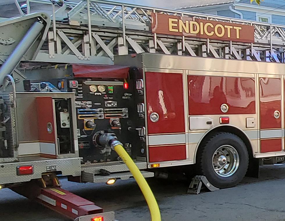 Fire Damages Home Near W. Endicott Park