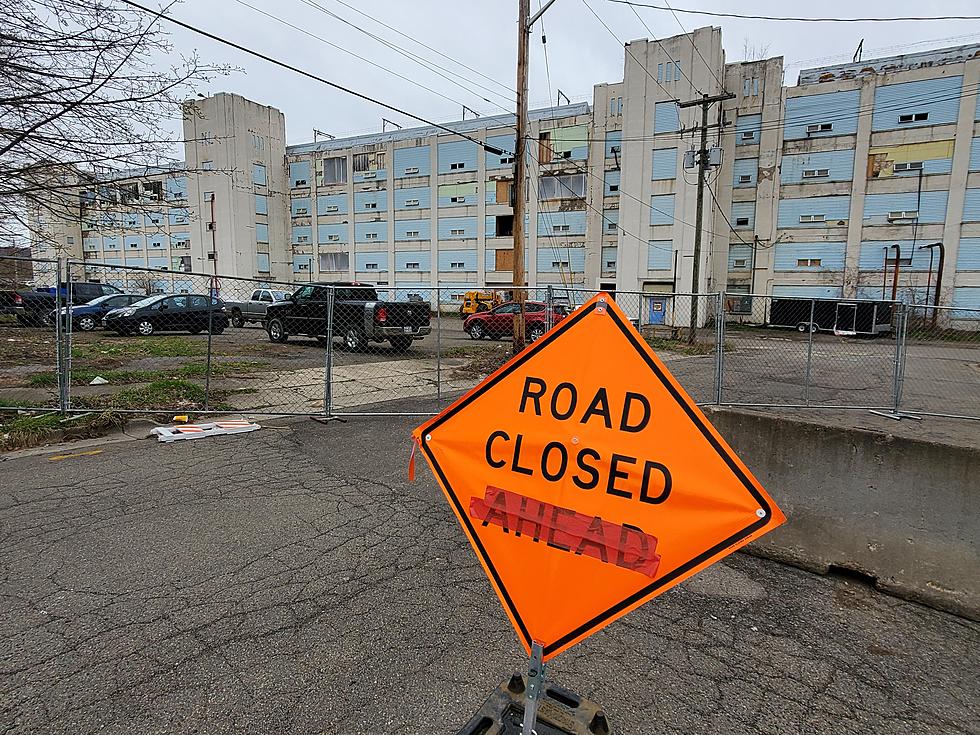 "Victory Lofts" Project Work Closes Street Near JC Police Station
