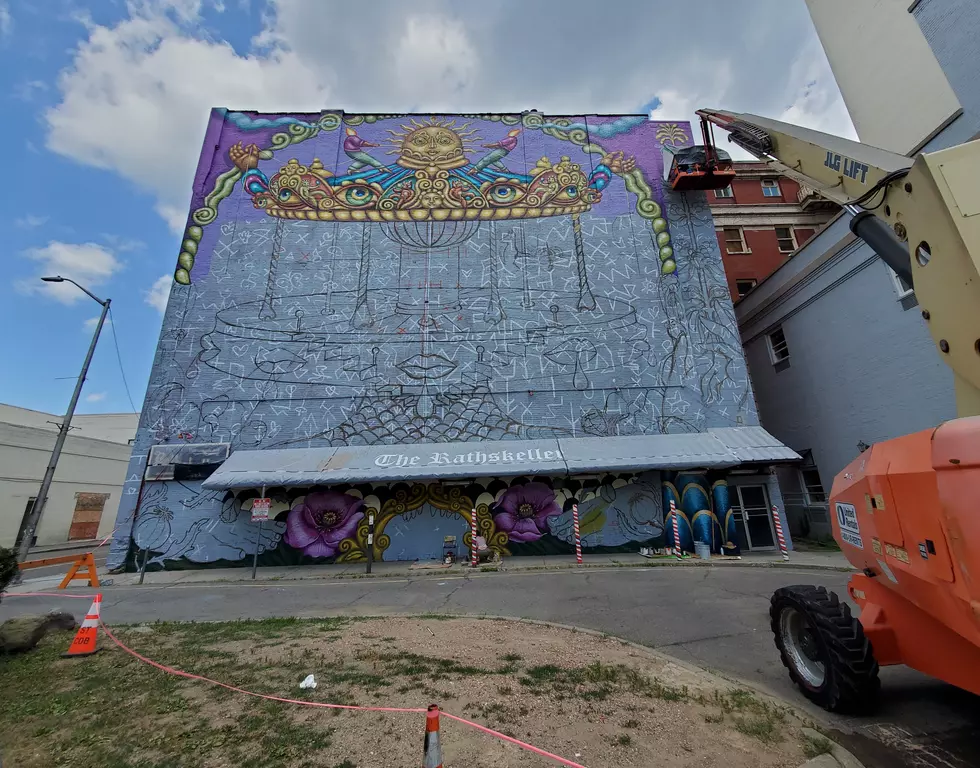 Drab Downtown Binghamton Building Comes Alive with 5-Story Mural