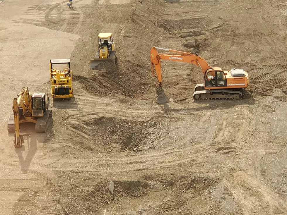 Parking Lot Work Starts at Site of Future Boscov’s Garage