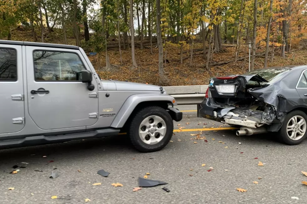 Three Car Crash Backs up Vestal Parkway in Binghamton