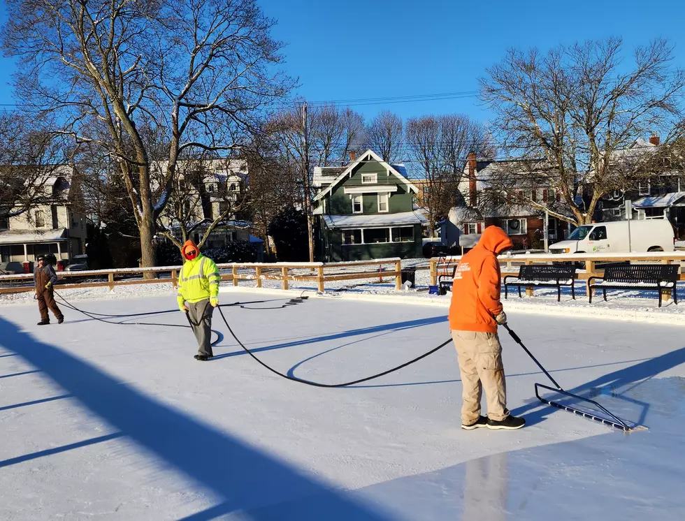 Time to Make the Ice: City Workers Out in the Cold at Rec Park