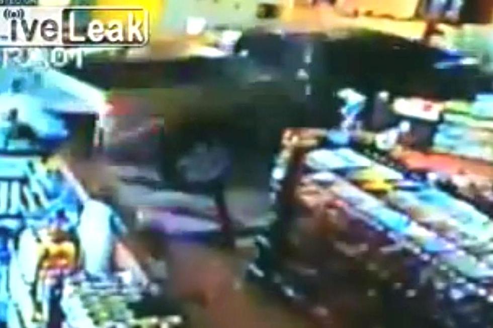 Dumb Criminal of the Day: Man Crashes Into Convenience Store and Bread Truck [VIDEO]
