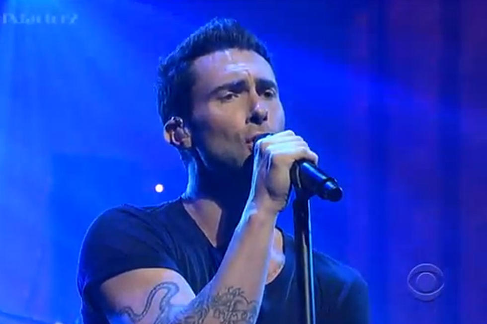 Maroon 5 Perform ‘Payphone’ on ‘Letterman’