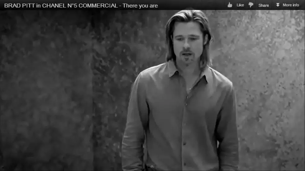Brad Pitt’s Hilarious, Yet Serious, Chanel No. 5 Commercial [Video]