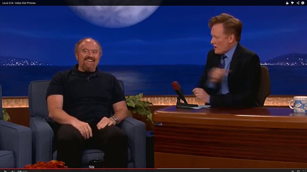 Louis C.K. Speaks Truth with Humor, About His Hatred of Cell Phones [Video]