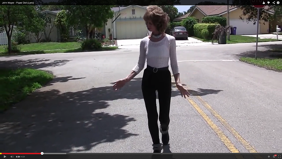 Prancercise Lady in John Mayer &#8220;Paper Doll (Lyric)&#8221; Video is so Freaky [Video]