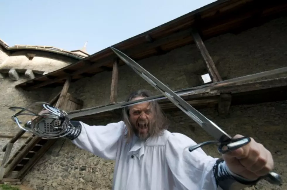 Drug Dealers Robbed While Medieval Sword Fighting