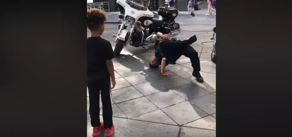 Boulder Kid Goes Viral in Dance-Off With Police Officer
