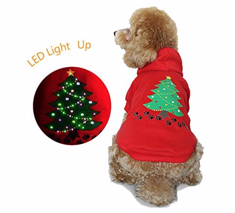 5 Ugly Holiday Sweaters For Your Dog