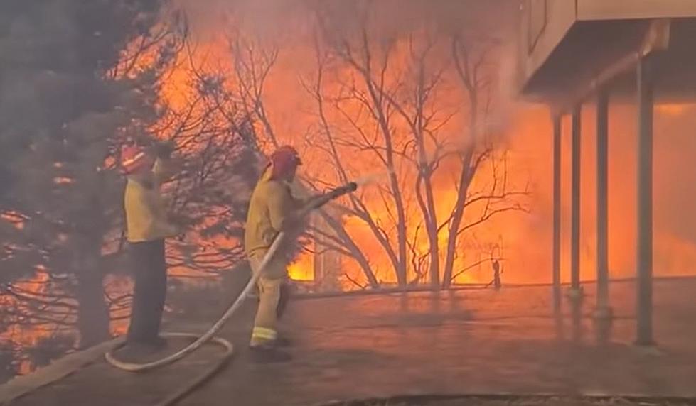 Raw Video From Firefighter Fighting Colorado’s Marshall Fire