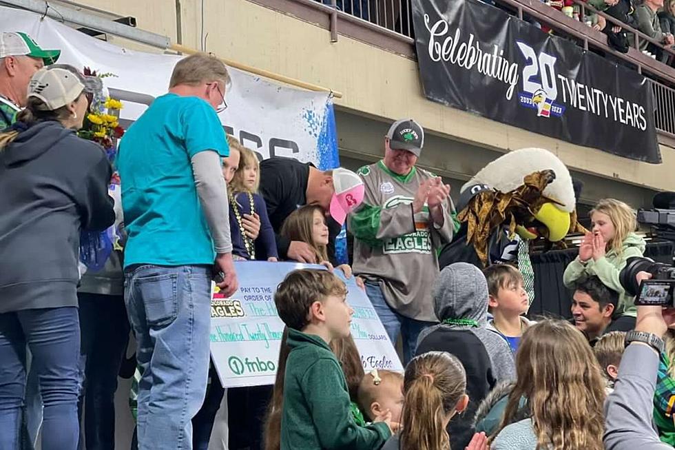 Over $120k Donated By Colorado Eagles & Fans To Local Family