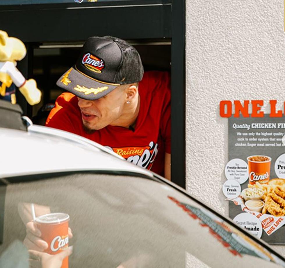 How Do Nuggets Players Celebrate? By Working At Raising Canes
