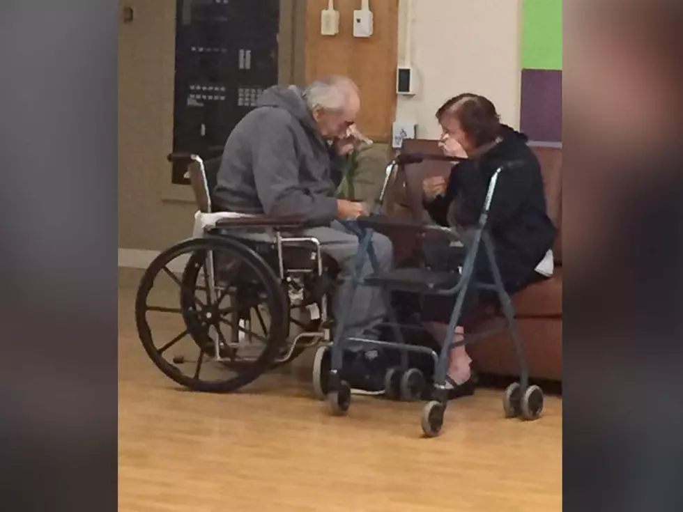 Elderly Couple Reunited