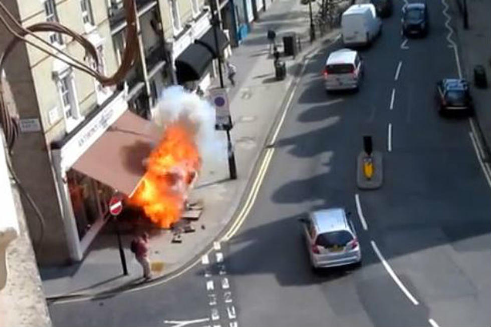 Beware of Exploding Sidewalks, Residents of London [VIDEO]