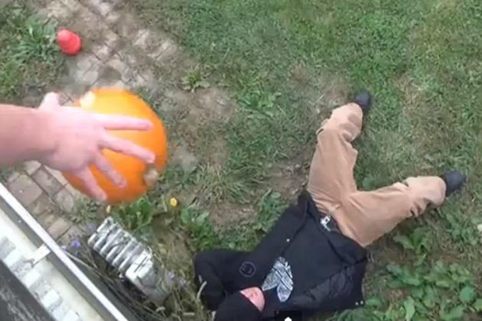 Watch This Guy Take a Pumpkin Headshot [VIDEO]