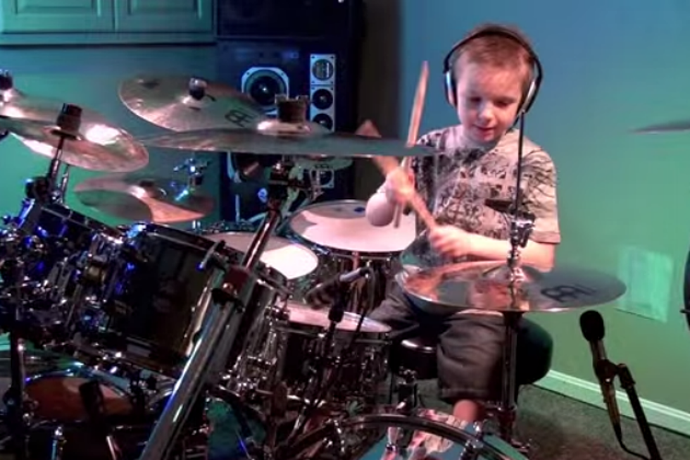 7-Year Old Drummer Nails Rush’s ‘Tom Sawyer’ [VIDEO]