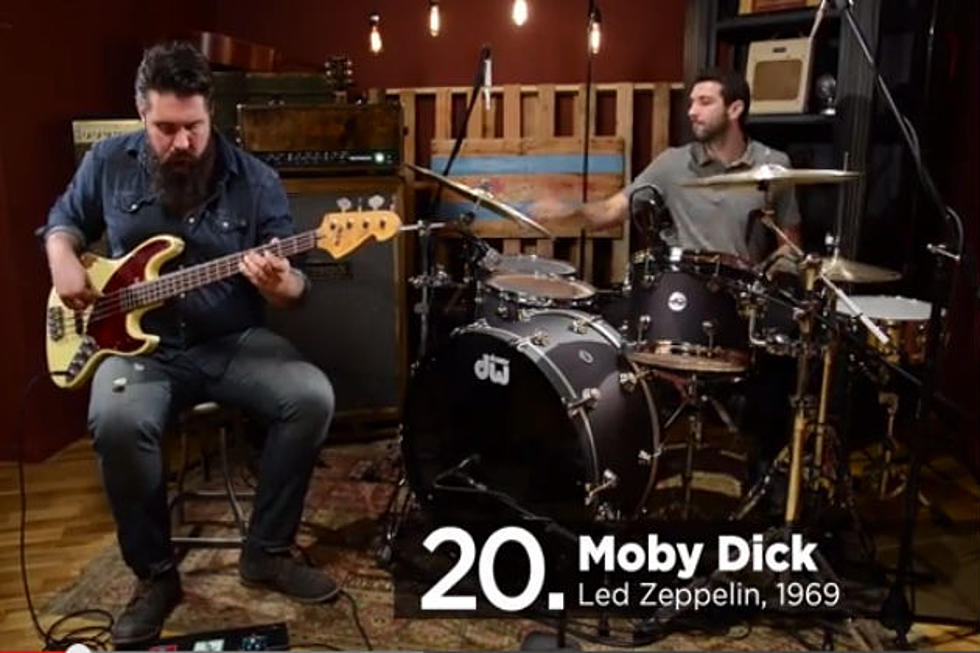 100 Bass Riffs: A Brief History of Groove on Bass and Drums [VIDEO]