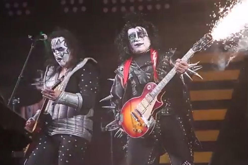 Michigan State Head Basketball Coach Tom Izzo Performed with a Kiss Tribute Band [VIDEO]