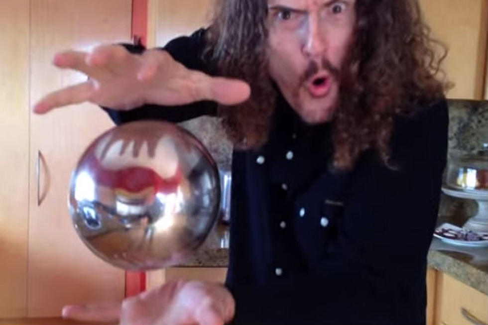 ‘Weird Al’ Yankovic Shows Off His ‘Mysterious Floating Orb’ Trick [VIDEO]