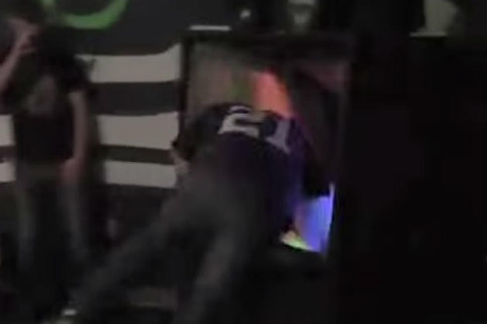 Seattle Seahawks Fan Smashes TV with Head After Super Bowl Loss [VIDEO]