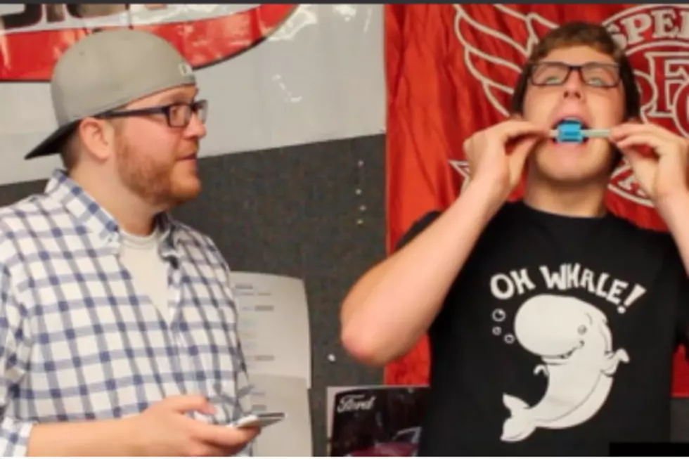 Can Scott Mann Eat a Bomb Pop in Less Than One Minute? [VIDEO]