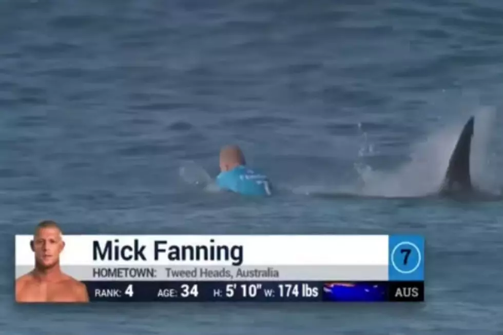 Pro Surfer Mick Fanning Attacked By Shark During Competition [VIDEO]