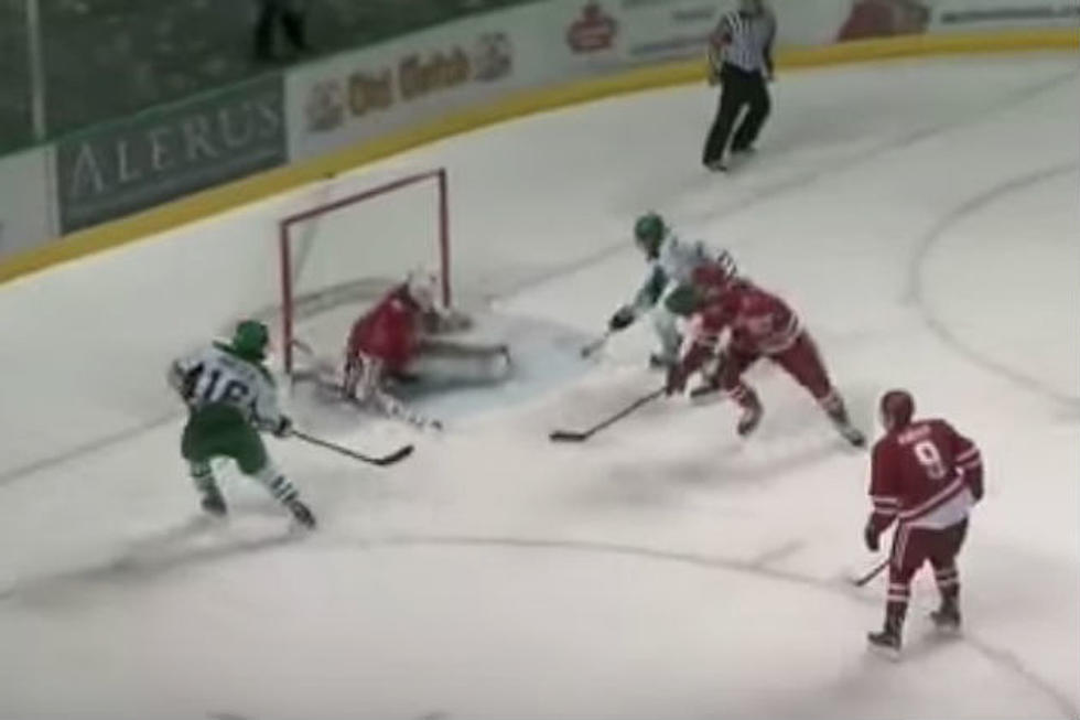 UND Hockey Team Puts on Passing Clinic Against Miami [VIDEO]