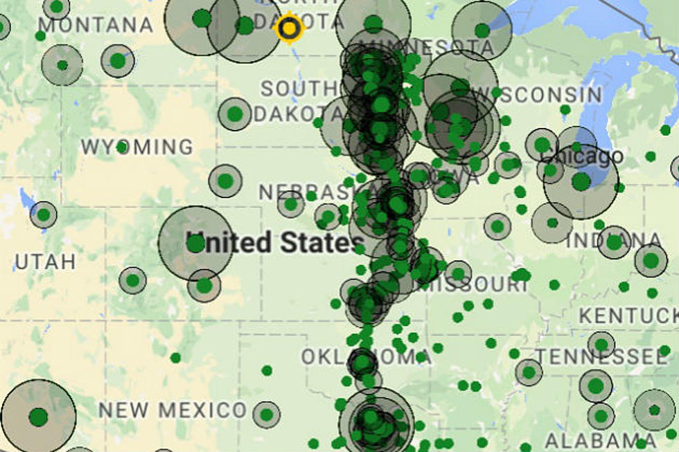 ‘Bison Tracker’ App Shows Thousands of NDSU Fans En Route to Texas [VIDEO]