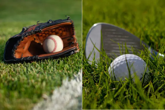University of North Dakota Athletics Cutting Baseball and Golf