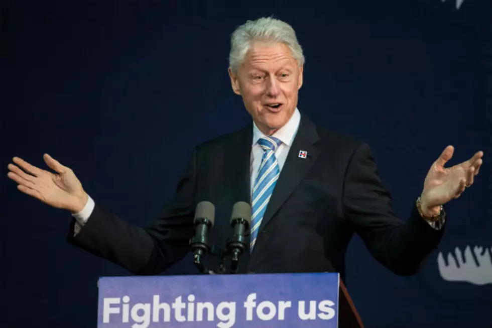 Former President Bill Clinton Mentions NDSU, Carson Wentz in Fargo Speech