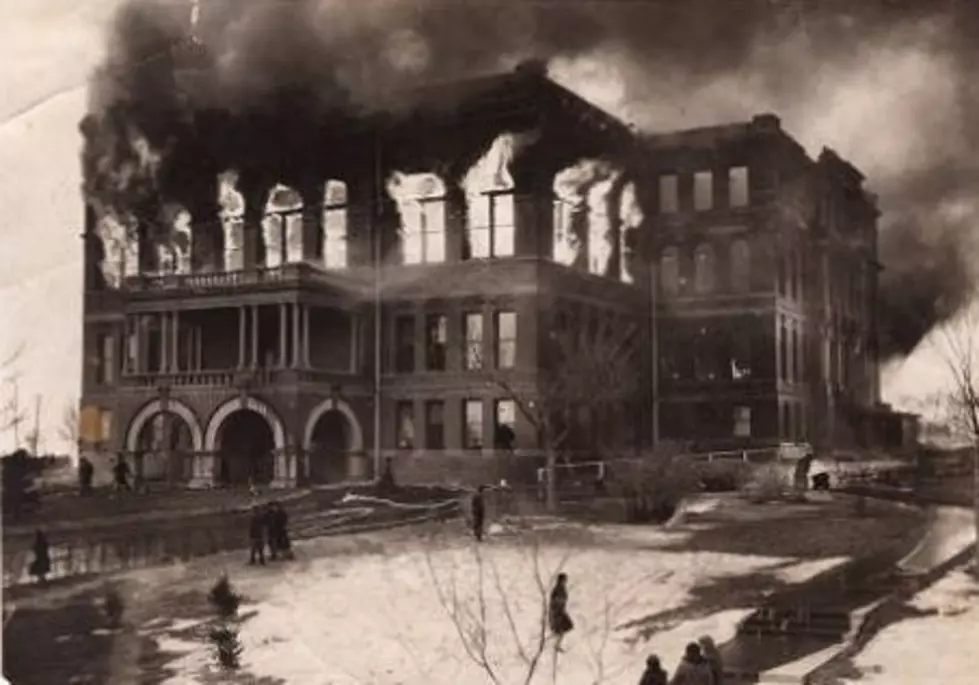 90 Years Ago Bismarck State Capitol Destroyed.