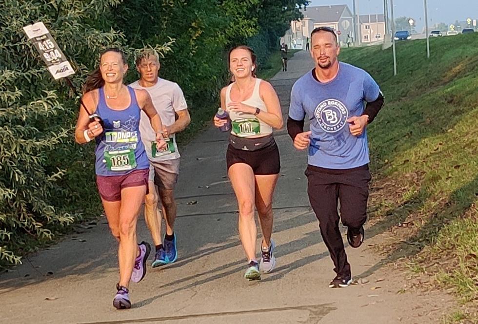 A Glorious Morning For The Bismarck Marathon ( VIDEO )