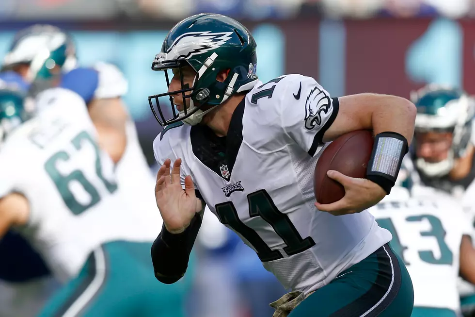Wentz Throws Two Interceptions in Loss to Giants