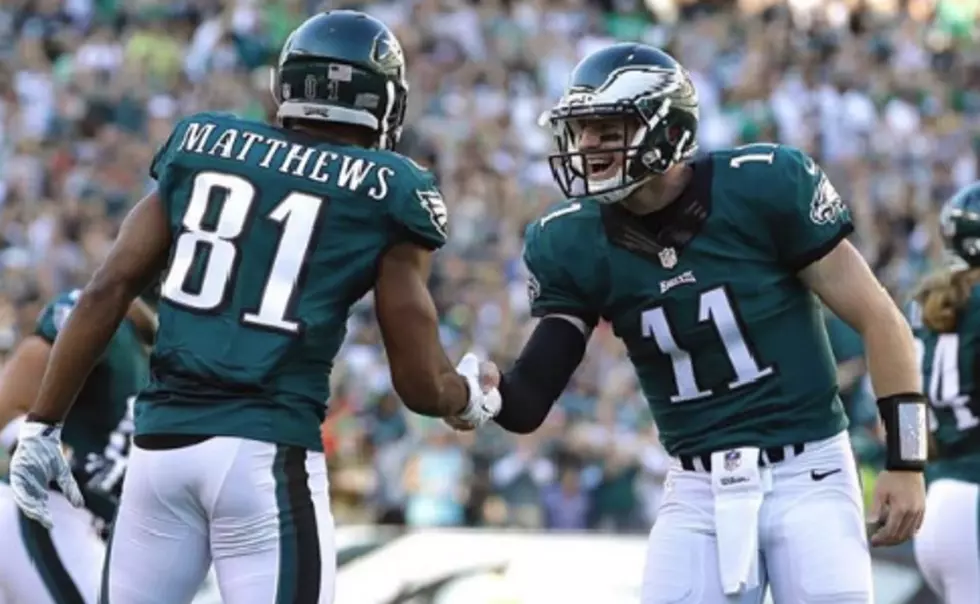Wentz Has a Familiar Target Back at Wide Receiver for the Eagles