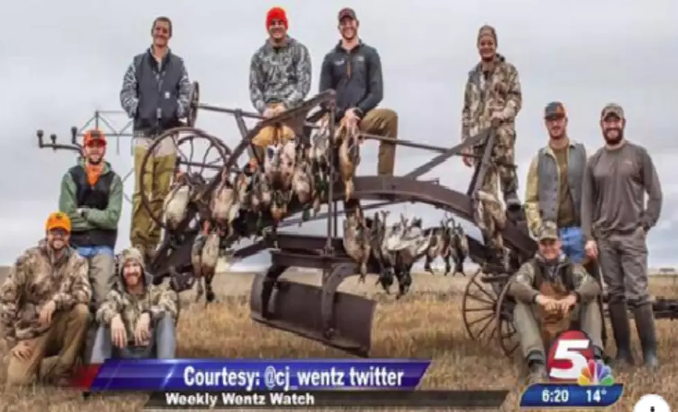 WENTZ WENT HUNTING IN ND DURING THE BYE WEEK