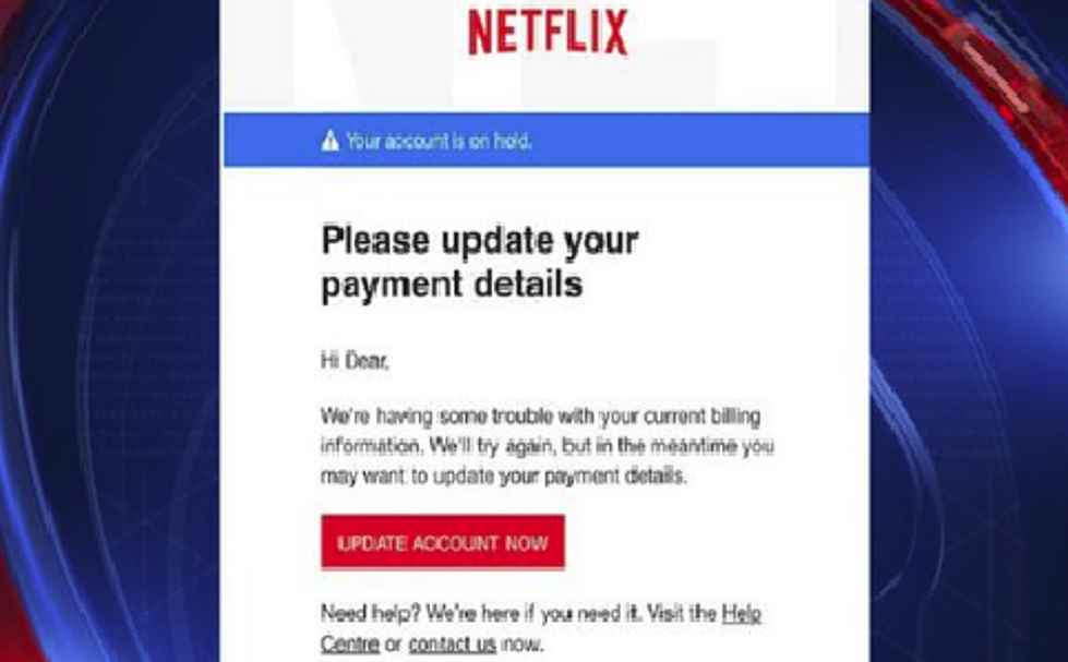 Law Enforcement is Warning About a Netflix Email Scam
