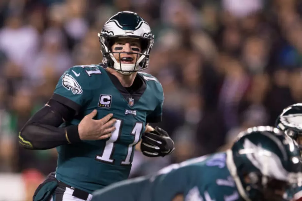 Carson Wentz is Not Expected to Play Sunday with Back Injury