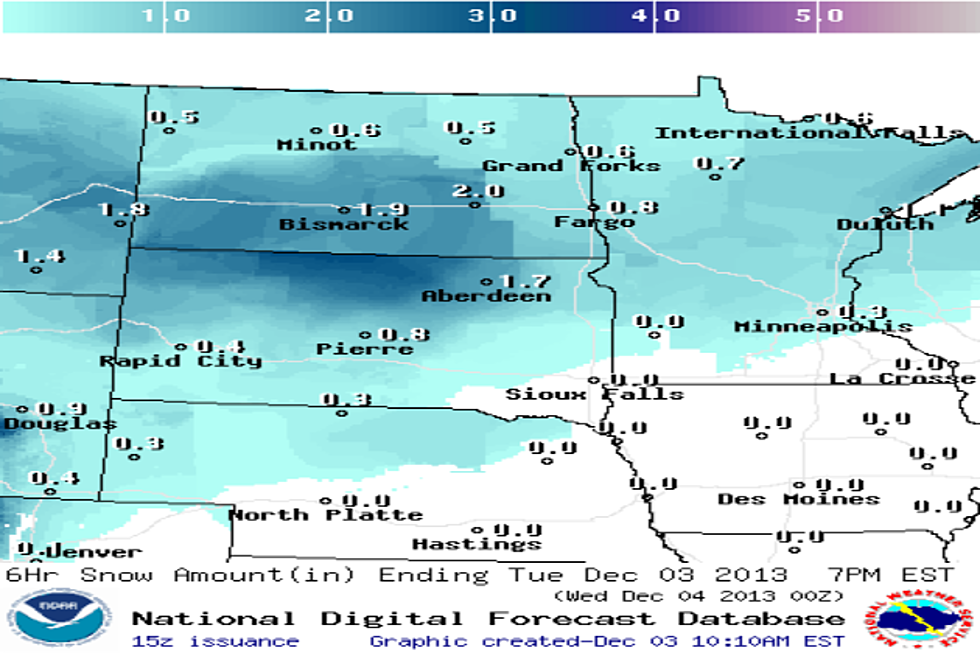 How Much Snow Will Bismarck-Mandan Receive? Winter Storm Warning and Travel Advisory in Effect