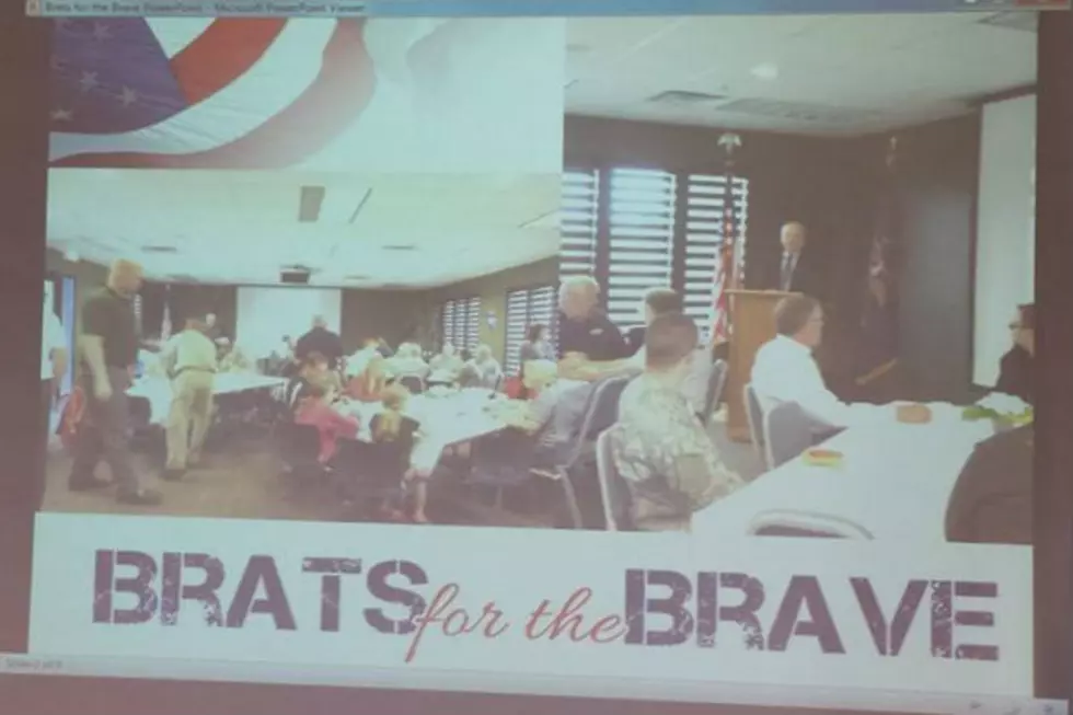 The Annual Brats for the Brave Free Cookout in Bismarck Today