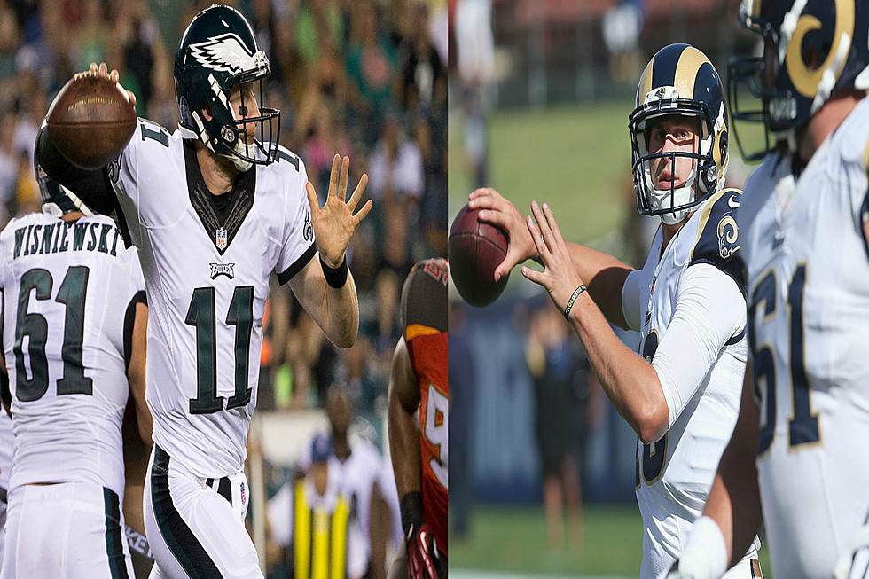 Comparing Jared Goff and Carson Wentz