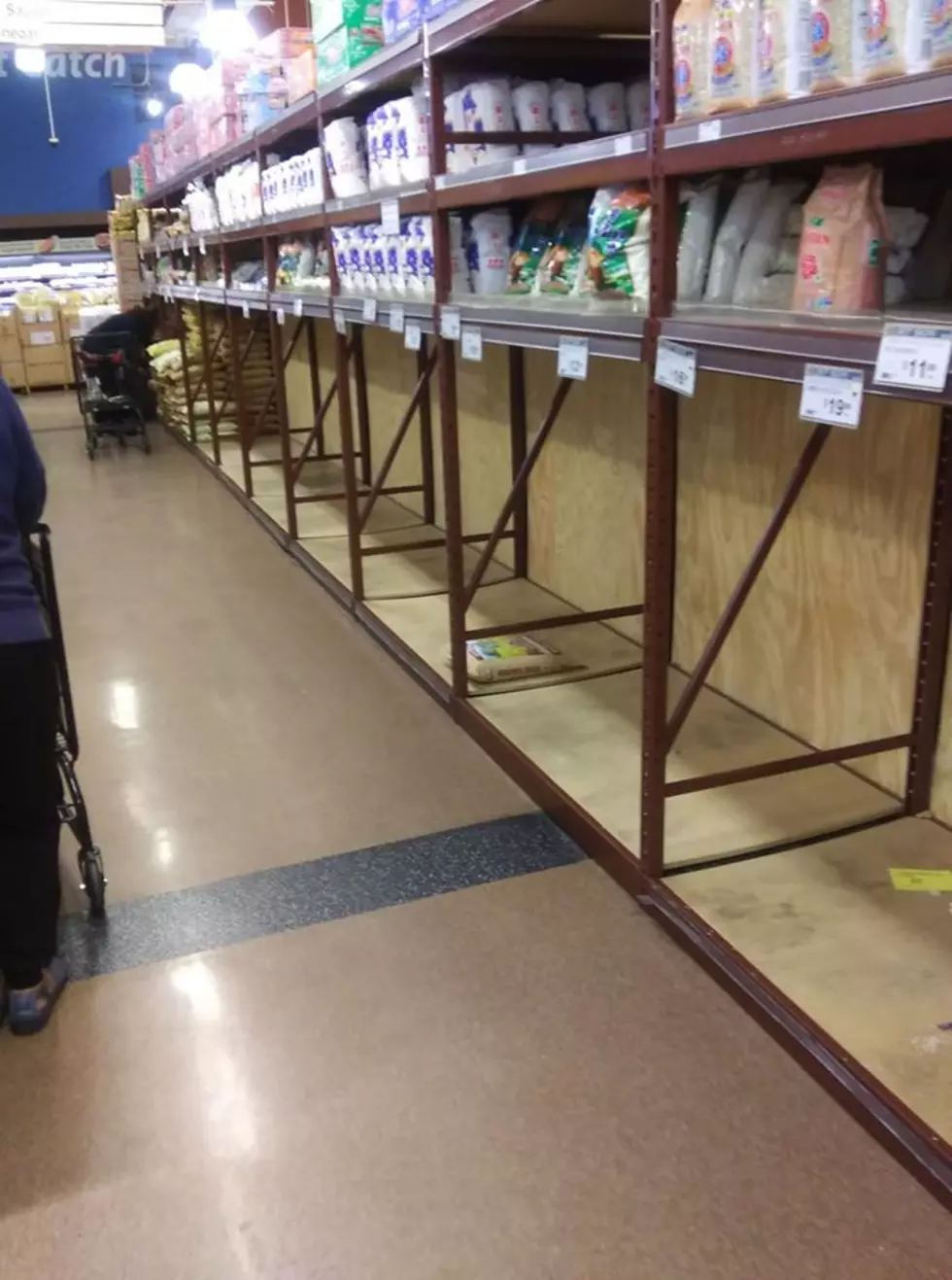 Coronavirus Causing Stores To Run Out Of Food And Supplies