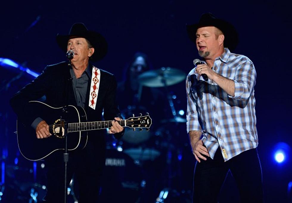 George Strait and Garth Brooks Duet at 48th Annual Academy of Country Music Awards [VIDEO]