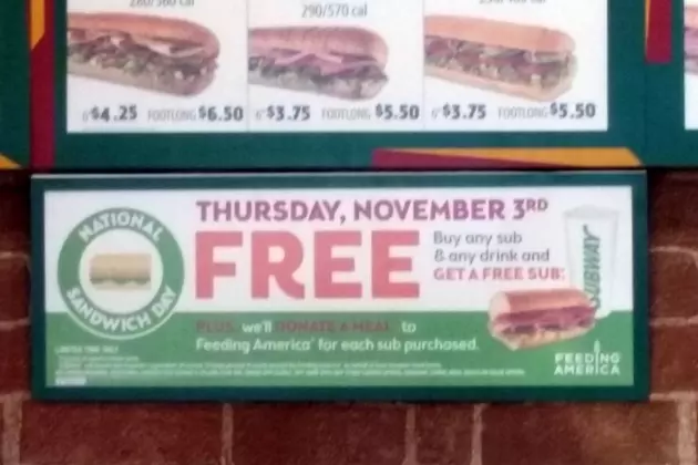 Local Sub Shop Donating to Feed America&#8217;s Hungry