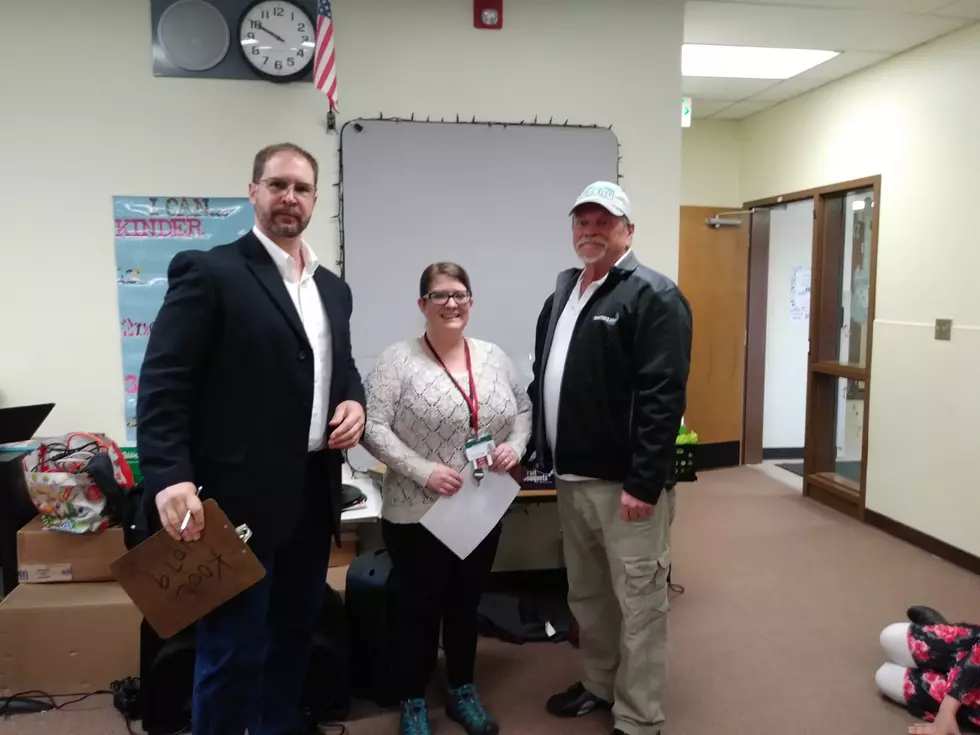 A Nice Surprise: February's Teacher Of The Month