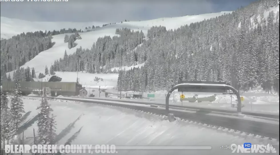 When Was The Last Time You Saw Eisenhower Tunnel Like This?