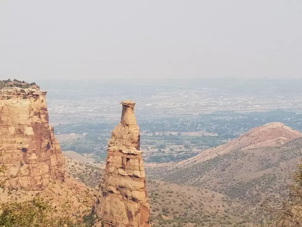 Drive Through the Colorado National Monument With Wildfire Smoke